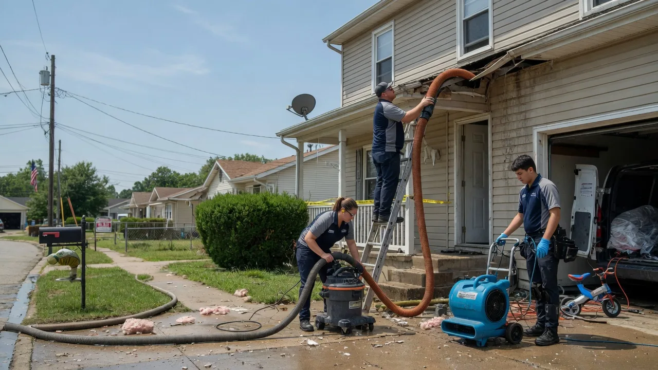 Water Damage Restoration in Gandeeville, WV near me